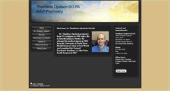 Desktop Screenshot of opalachpsychiatry.com